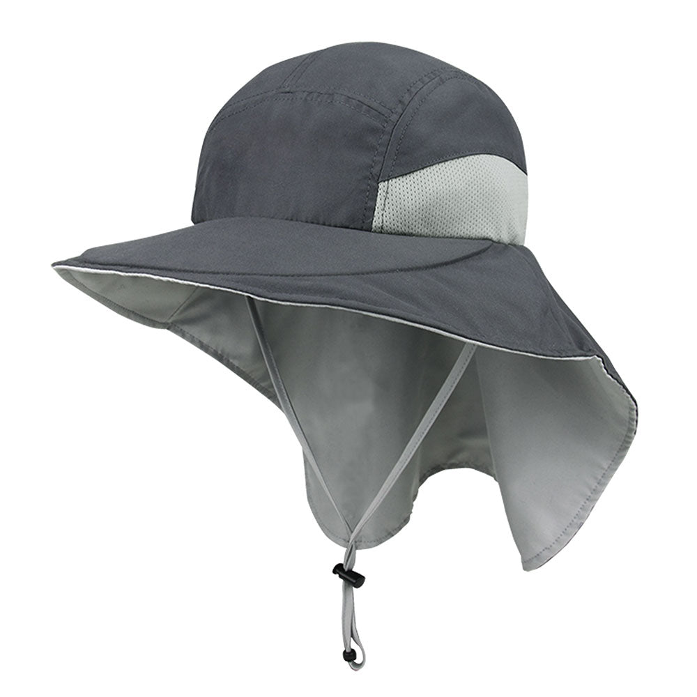 Microfiber Wide Brim Flap Cap-Juniper Outdoor