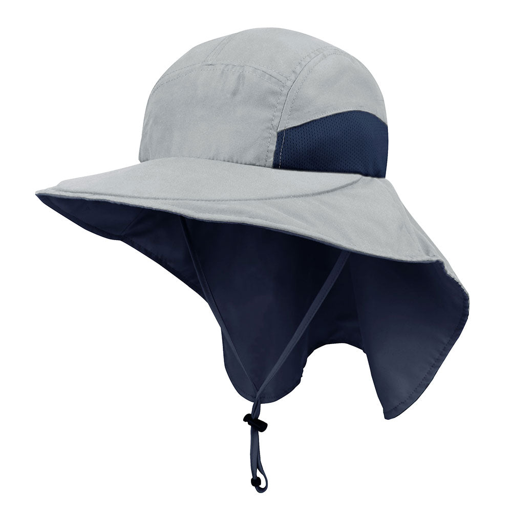 Microfiber Wide Brim Flap Cap-Juniper Outdoor