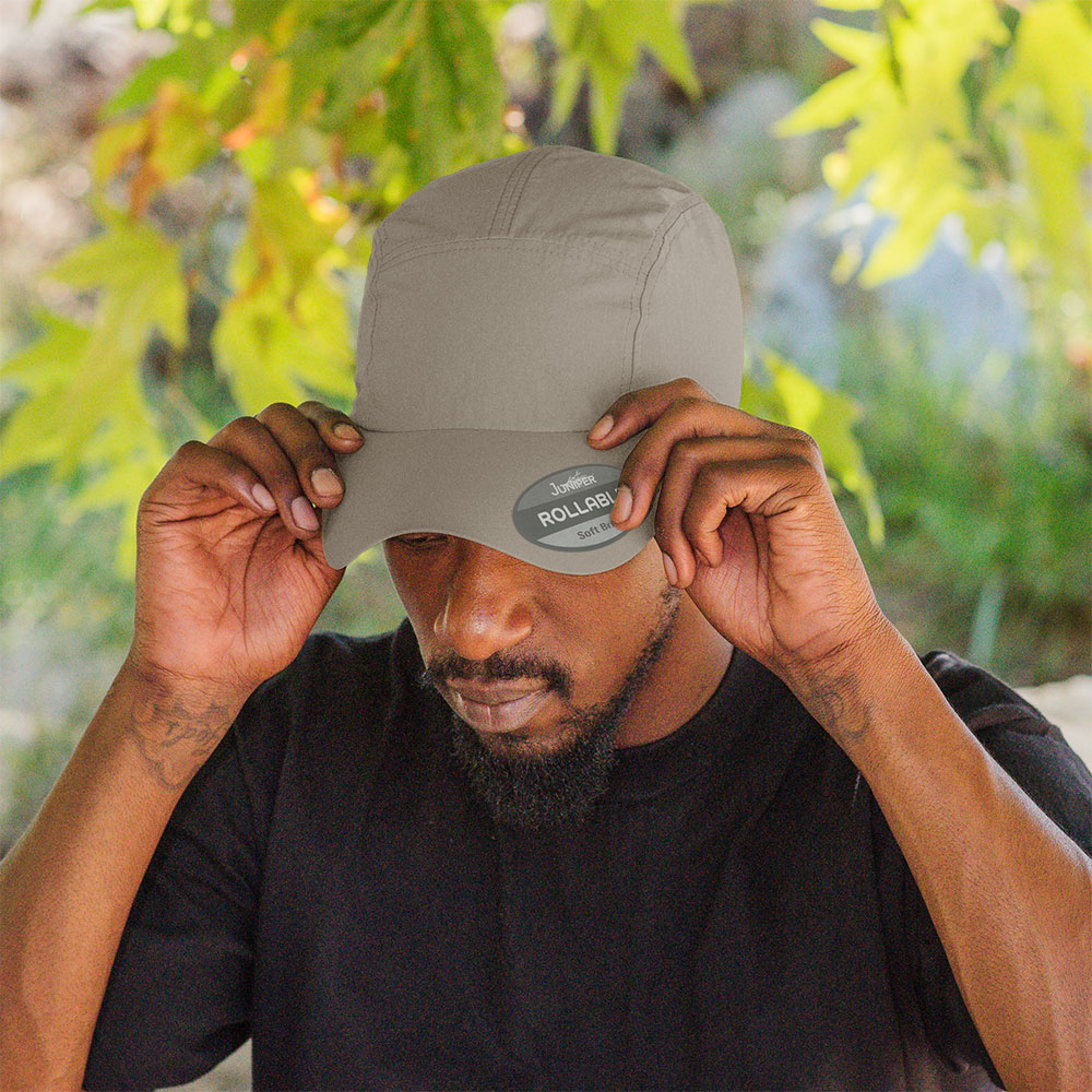 Rollable UV Biker's Cap